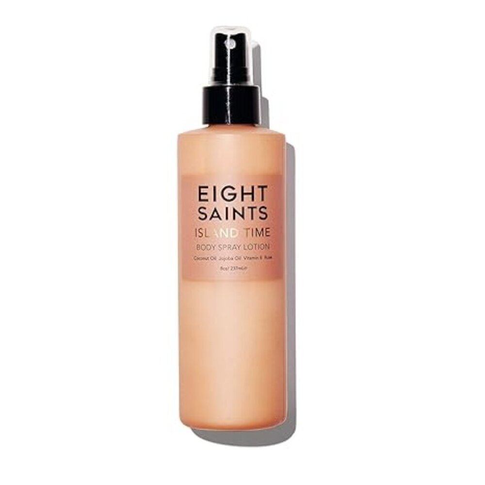 Eight Saints Island Time Body Spray Lotion, Natural and Organic Body Lotion